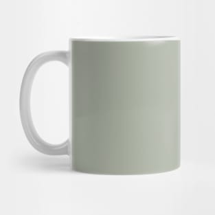 Desert Sage Grey Green Solid Color Mug